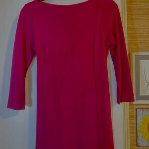 Women's Fuchsia Sheath Dress